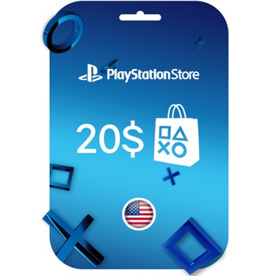 PSN 20$ Gift Card US دیجیتالی